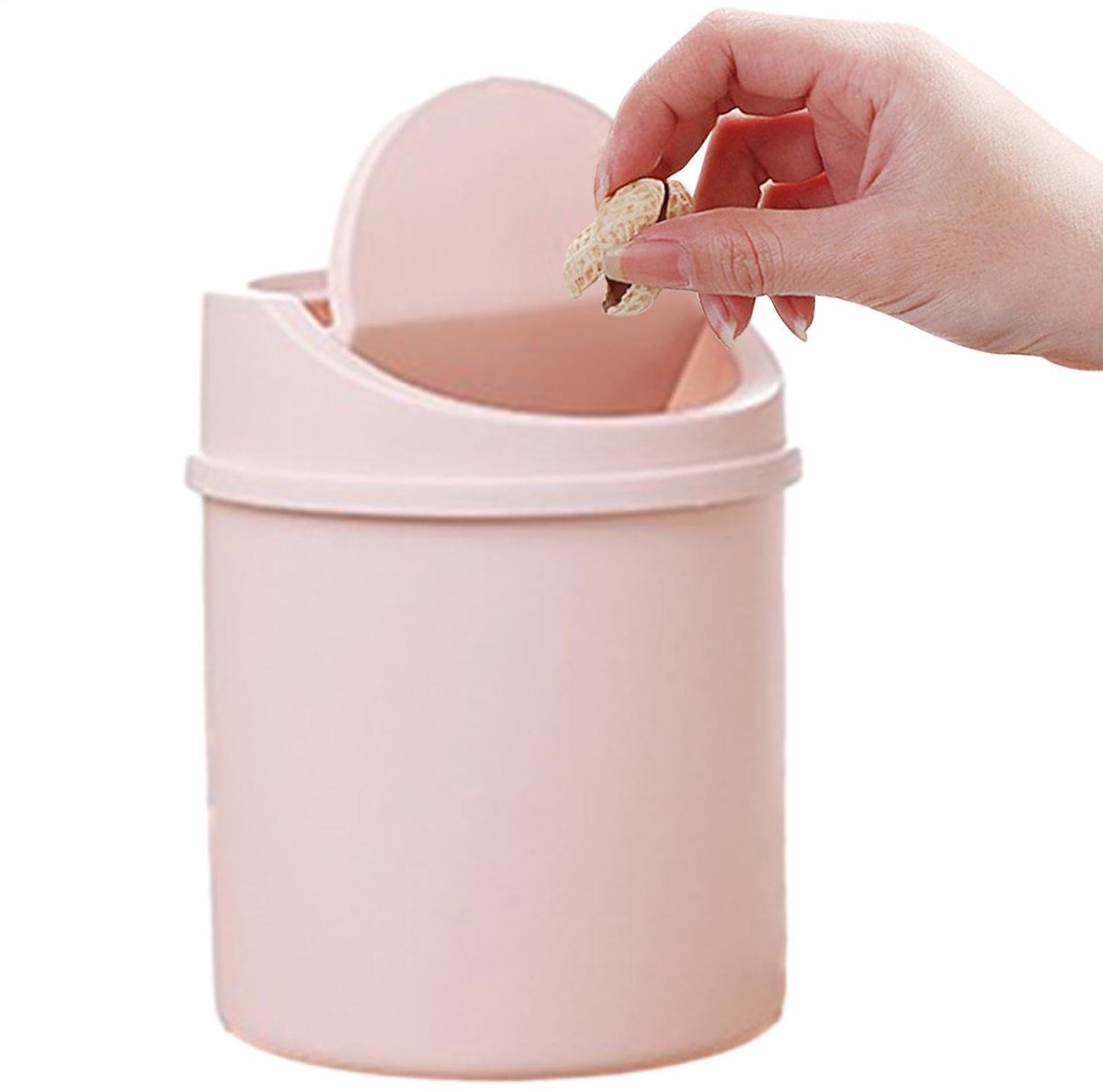 Mini-vuilnisemmer voor kantoor - Roze