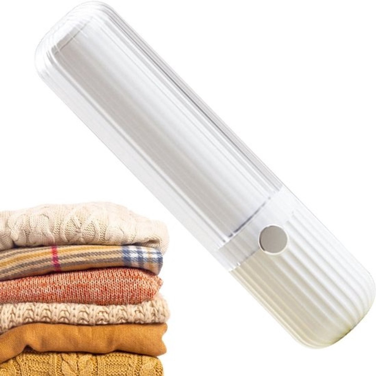 Pluisroller Kledingroller - Plakroller Lintroller - Kleding Reinigen - Laat Geen Sporen Na - 137 x 33 cm - Crèmegeel