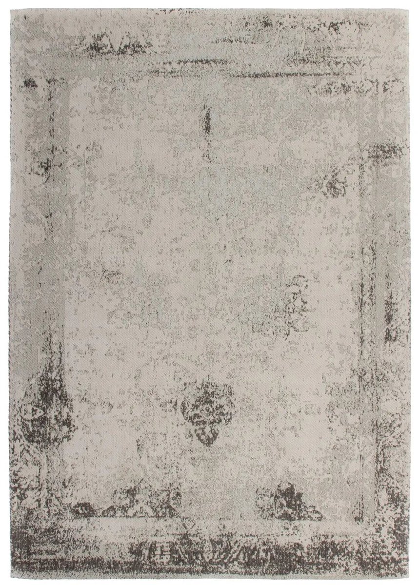 Dutch XXL Vintage Vloerkleed | Tapijt | Nostalgia | Verweerd | Antraciet | 120x170 cm