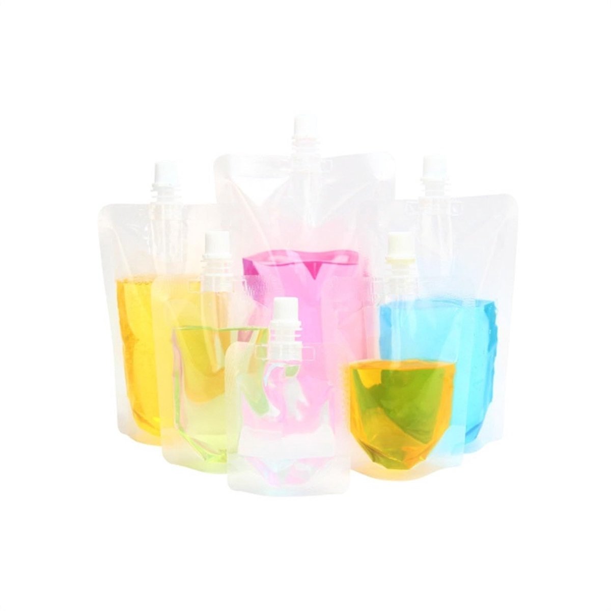 Transparante Drinkzakken - 100 Stuks - 200 ml