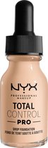 NYX Professional Makeup Total Control Pro Drop Foundation  -  TCPDF04 Light Ivory - Foundation -
