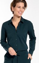 Groene Blouse van Je m'appelle - Dames - Travelstof - Maat XS - 6 maten beschikbaar