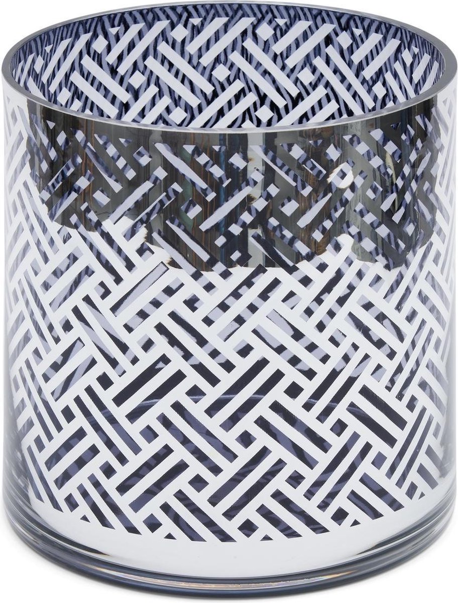 Riviera Maison Yacht Club Hurricane L blue silver - Silver - 24.5 x 24.5