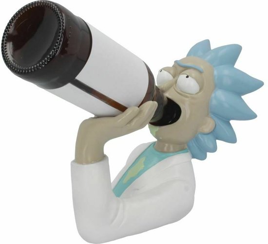 Rick & Morty Rick Wine wijnfles houder 26cm