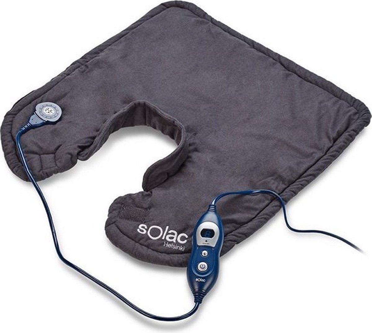 Solac CT8690 Helsinki Warmte-Schouderpad 49x56 cm Zwart