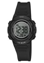 Sportief digitaal Q&Q kinder horloge Zwart M185J007
