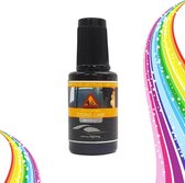 Lakstift LEXUS Kleurcode 222 - Burning Black Metallic - 1Laag Systeem Hoogglans - Snel Drogend - 20ml