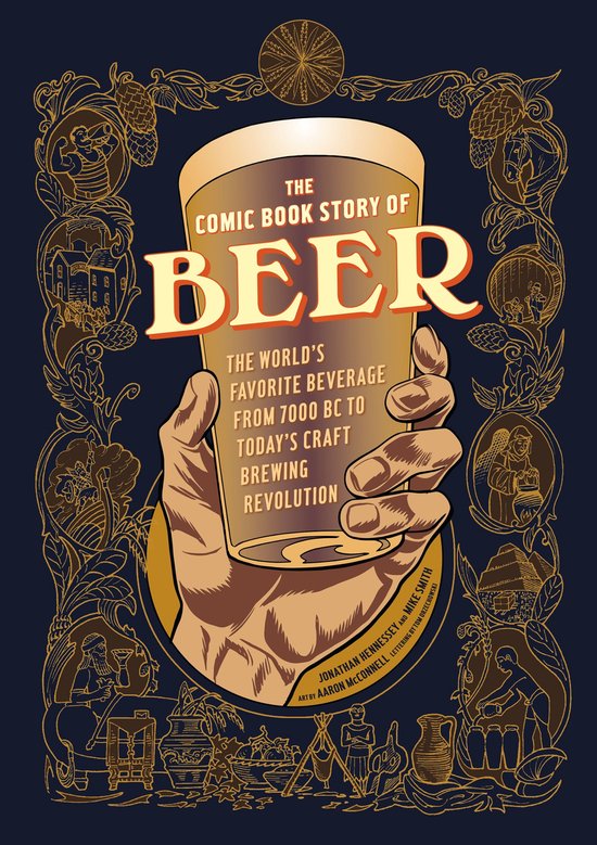 Comic Book Story of - The Comic Book Story of Beer - cover