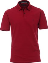 CASA MODA comfort fit poloshirt - stretch - bordeaux rood - Maat: 5XL