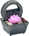 AMOOTEK Mini fontaine de table d'intérieur à 4 niveaux - Petite