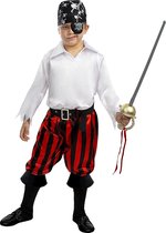 FUNIDELIA Piraten kostuum - zeerover Collectie - 5-6 jaar (110-122 cm)