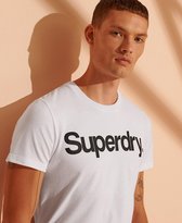 Superdry Heren tshirt T-shirt met Core-logo