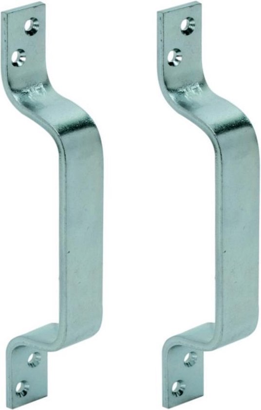 10x Handgrepen / meubelgrepen staal verzinkt - 15 cm - handvatten voor  meubels /... | bol.com