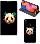 Hoesje ontwerpen Geschikt voor Samsung Galaxy A20s Telefoontas Sinterklaas Cadeautje Panda Color