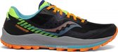 Saucony Peregrine 11 Heren - zwart/oranje - maat 44