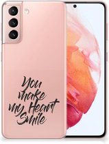 Coque de Protection pour Samsung Galaxy S21 Coque Heart Smile