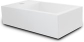 WOON-DISCOUNTER.NL - Wastafel solid surface Ockelbo -  -  - Composiet -  Rechthoek - 253005W