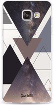 Casetastic Samsung Galaxy A5 (2016) Hoesje - Softcover Hoesje met Design - Galaxy Triangles Print