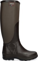 Aigle Dames Regenlaarzen Rboot - Bruin - Maat 41