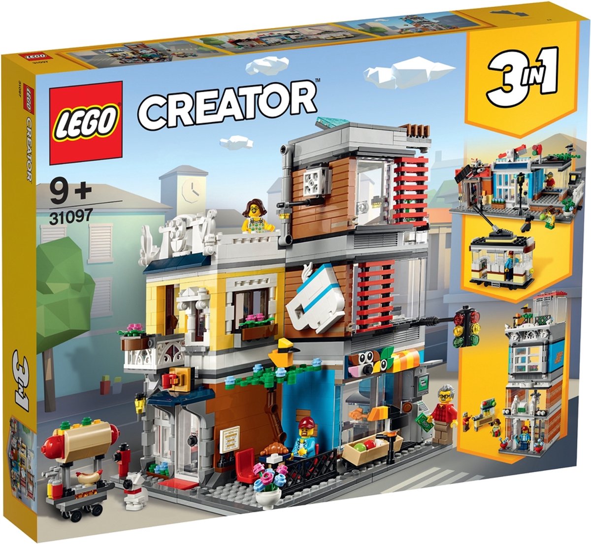 LEGO®-Creator L'animalerie et le café Garçon et Fille 9 Ans et