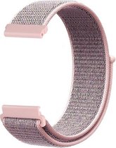 Galaxy Watch nylon sport band - roze zand - Geschikt voor Samsung