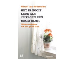 Omslag van Het is nooit leuk als je tegen een boom rijdt