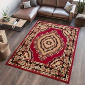 Tapiso Atlas PP Vloerkleed Rood Woonkamer Tapijt Maat- 250x300