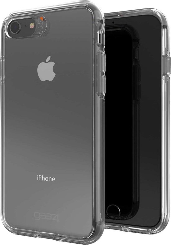 Gear4 Crystal Palace D3O hoesje voor iPhone 6, 6s, 7, 8 en SE 2020 SE 2022 - transparant