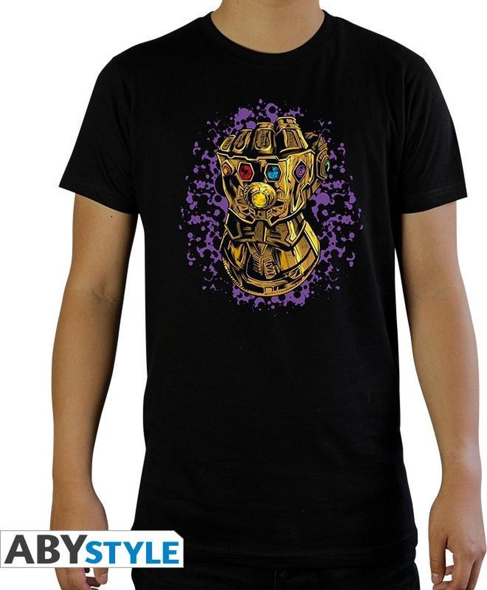 MARVEL - Tshirt Infinity Gauntlet man SS black - new fit