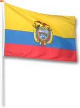 Vlag Ecuador 150x225 cm.