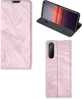 Flip Case Sony Xperia 5 II Smart Cover Marble Pink