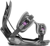 Flow - Haylo - Snowboardbinding dames - Zwart - Maat M