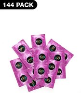 Extra Safe - 144 pack - Condoms - natural latex-plain color - Discreet verpakt en bezorgd