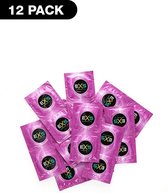Extra Safe - 12 pack - Condoms - natural latex-plain color - Discreet verpakt en bezorgd