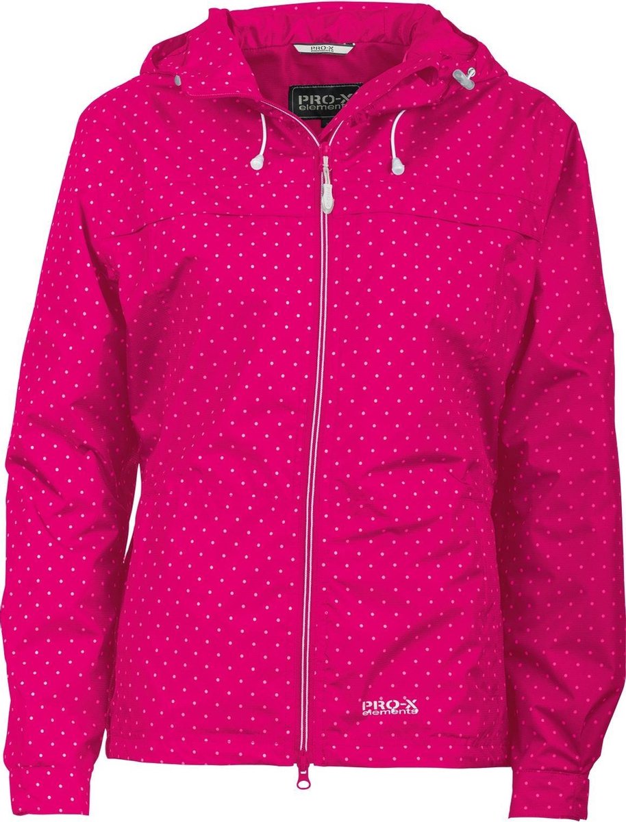 Pro-x Elements Outdoorjas Lucie Dames Polyester Roze