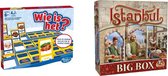 Spellenset - Bordspel - 2 Stuks - Wie is het? & Istanbul Big Box