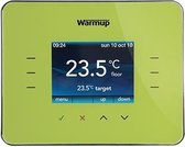 Warmup 3iE thermostaat | Kleur: Bladgroen| ALLEEN geschikt voor Elektrische vloerverwarming