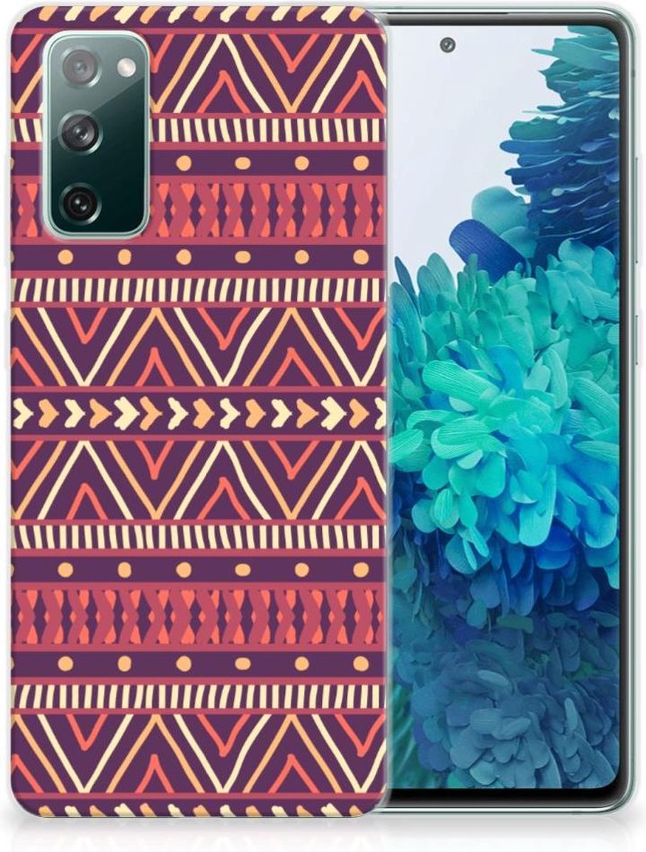Samsung Galaxy S20 FE TPU bumper Aztec Paars