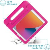 iMoshion Tablet Hoes Kinderen Geschikt voor iPad Air / iPad Air 2 / iPad Pro 9.7 - iMoshion Kidsproof Backcover met handvat - Roze