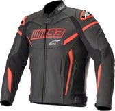 Alpinestars Marquez MM93 Twin Ring leren jas zwart/rood