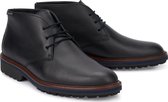 Mephisto BERTO Heren Enkellaars - Zwart - Maat 42.5