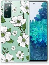 Trendy Telefoonhoesjes Samsung Galaxy S20 FE Smartphone hoesje Dogwood Flowers