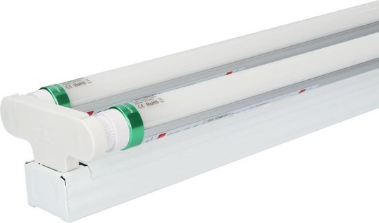 LED TL armatuur IP20 150 cm 4000K 30W 9600lm 160lm/W Flikkervrij