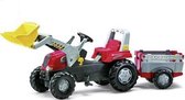Rolly Toys 811397 RollyJunior RT Tractor met Lader en Farmtrailer