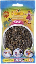 Hama Strijkkralen Chocoladebruin 1000 Stuks