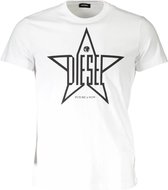 Diesel T-shirt Wit L Heren