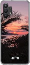 6F hoesje - geschikt voor Samsung Galaxy A32 5G -  Transparant TPU Case - Pretty Sunset #ffffff