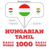 Magyar - tamil: 1000 alapszó
