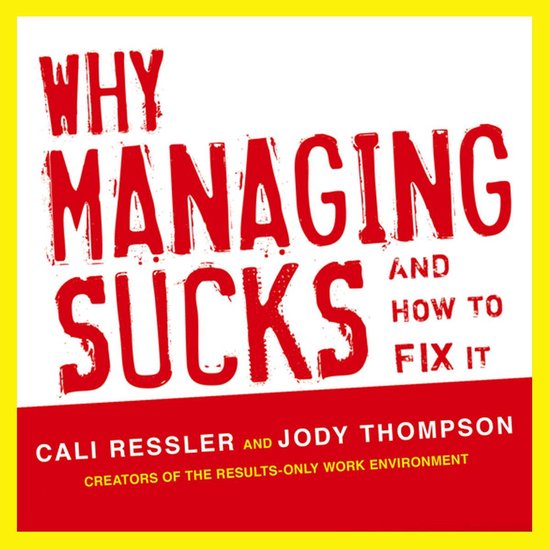 Why Managing Sucks and How to Fix It - cover