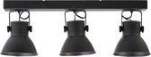 Light & Living - Hang-/wandlamp ELIANO - 65x18x25cm - Zwart